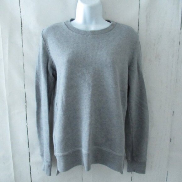Marine Layer Heather Gray Crewneck Sweatshirt - Picture 1 of 5